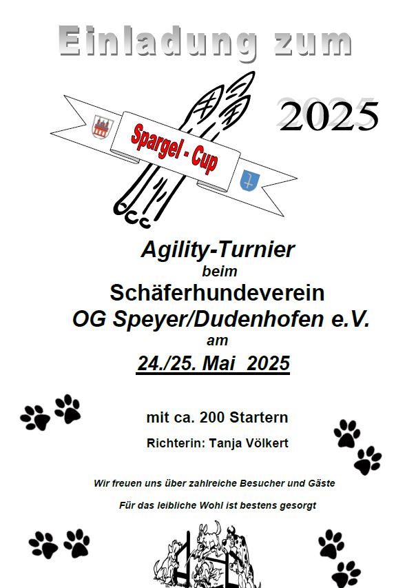 Einladung Spargel Cup 2025